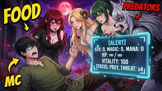 Reborn as Food, 0 Stats But My Vitality Is Unlimited, Monster Girls Beg to Marry Me | Manhwa Recap