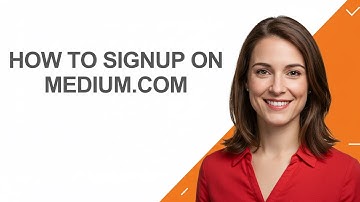 How to Signup on Medium.com - AshleyHowTo