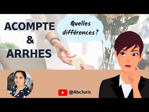 Vidéo: Qu'est-ce qu'un acompte non encore crédité ?