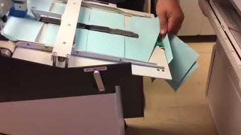 Intec CS4000 Envelope print