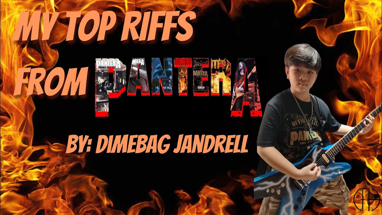 Top Pantera Riffs - YouTube