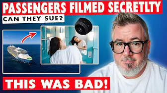 CRUISE LINE WANTS CASE THROWN OUT! Can passenger who were secretly filmed sue Royal Caribbean?