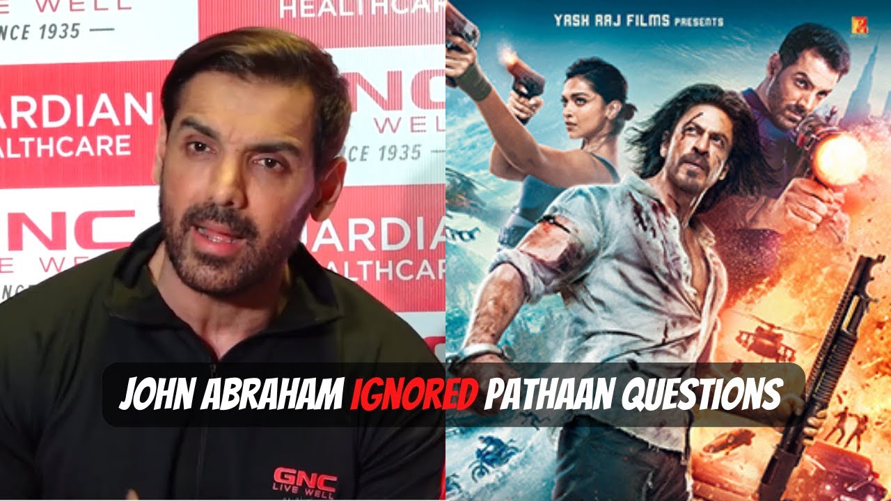 John Abraham IGNORED Pathaan related questions at an event