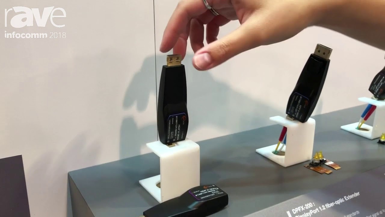 InfoComm 2018: Opticis Features the HDFX-300 HDMI 2.0 Fiber Optic Extender