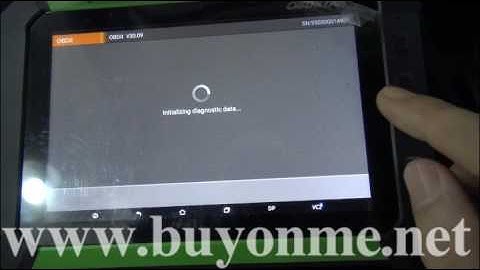 How to use OBDSTAR X300 DP X300DP Key  Master DP to do OBDII engine diagnosis for BMW X5?