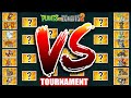 PvZ 2 Tournament All Zombies - Which Zombie Is The Strongest?