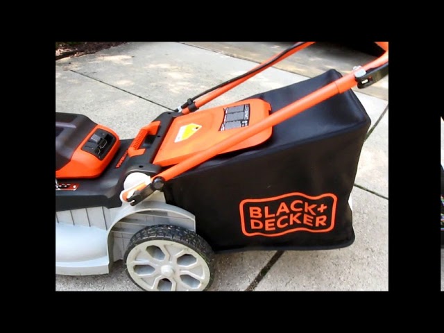 BLACK+DECKER 60V MAX 20 in. MAX Battery Powered Walk Behind Push Lawn Mower  with (2) 2.5 Ah Batteries & Charger CM2060C - The Home Depot