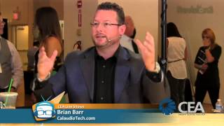 Geek Beat Archives   Brian Barr, California Audio Technology   CEA Line Shows