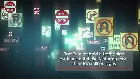 Traffic Sign Recognition Artificial Intelligence at TomTom