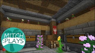 🌹 Easy 2 Tall Flower Farm - Mitch Plays Minecraft 1.15.2