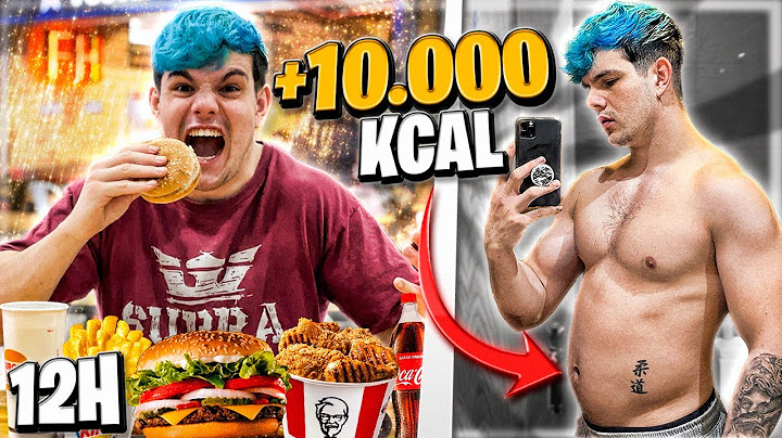 ME COMO +10.000 KCAL EN 12H!! 🍔😱 [ENGORDO +8KG] **NO HACER** ⚠️