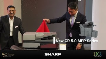 The launch of Future Workplace A3 MFPs - The CR 5.0 Series