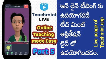 Live usage options of Teachmint app.  #Learn online Teaching _5