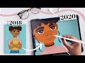 Remaking art from 2 years ago! | DRAW WITH ME & CHAT