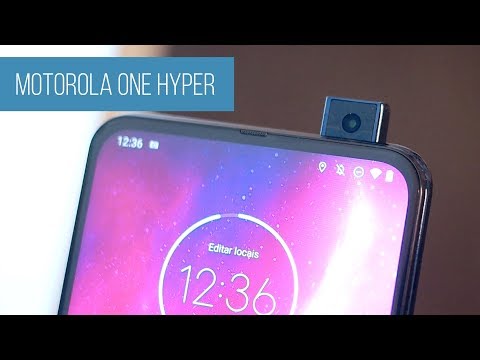 Testamos o Motorola One Hyper com CÂMERA POP-UP! (Hands-on)