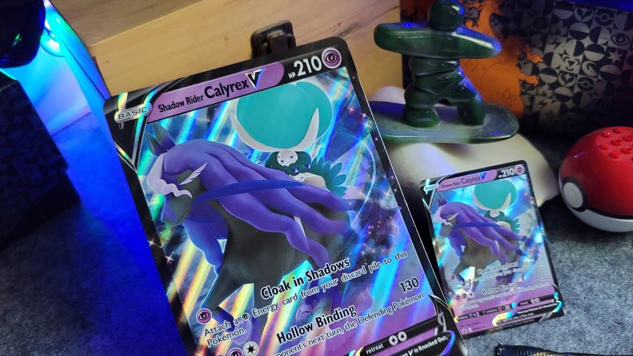 SHADOW RIDER CALYREX V BOX  🌚 Pokémon Opening Part 1 🌠 