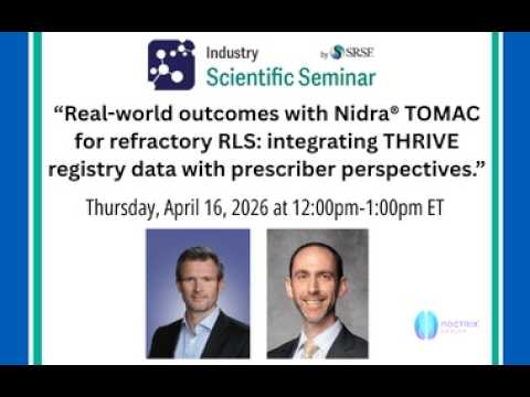 Real-world outcomes with Nidra® TOMAC for refractory RLS - YouTube
