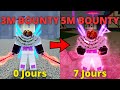 3m a 5m de bounty en 7 jours sur blox fruits 