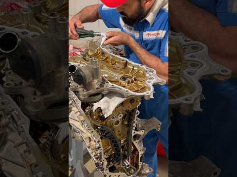 How to apply timing chain cover silicone