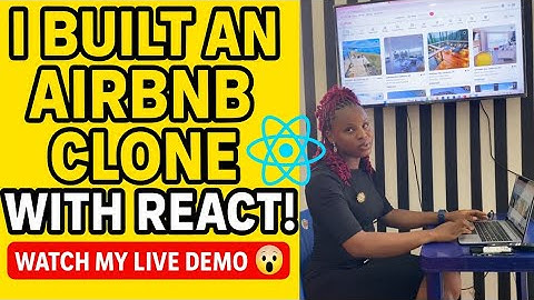 I Built an Airbnb Clone with React – Full Live Demo & Project Walkthrough!
