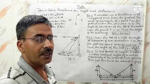 Height & Distance ( Part - 2 ) | Introduction to Height & Distance | IG TV Live Streaming