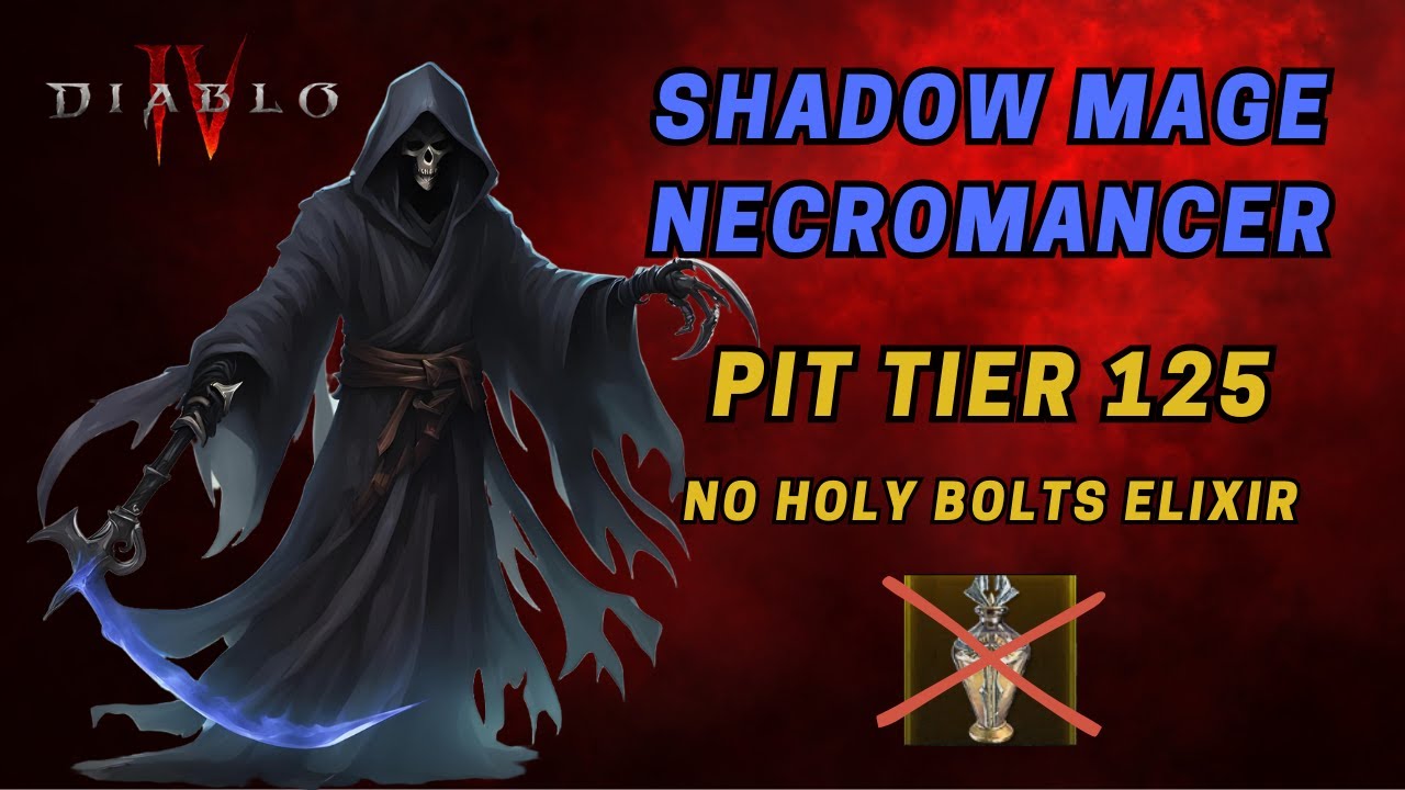 Diablo 4 Season 4 Shadow Mage Minion Necro Pit 125 Clear Maxroll Pit Diablo 4 Season 4 Shadow Mage Minion Necro Pit 125 Clear Maxroll Pit