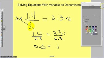 8 1 Examples (Problem Solving One-Step Equations)