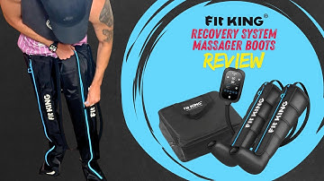 $420 Recovery Boots vs $899 Normatec?! Best Budget Compression Boots for Athletes (FIT KING Review)