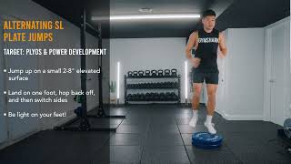 Alternating SL Plate Jumps