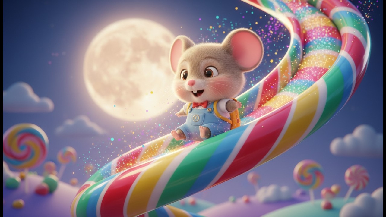 Kinder Musicalgeschichte | Die kleine Maus, die in den Nachthimmel lief|Ein Abenteuer durch die Zeit