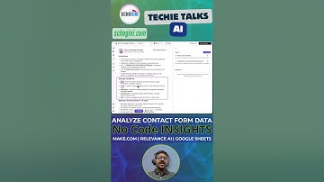 Unlock No-Code Insights: Analyze Form Data with Make.com, Google Sheets and Relevance AI (Part 2)