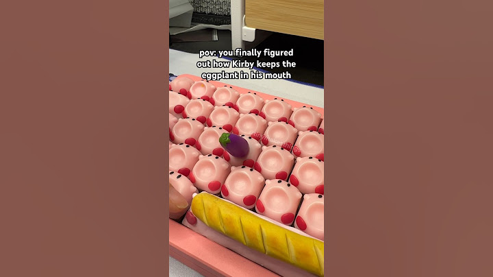 finally figured out Kirby’s secret 🤫