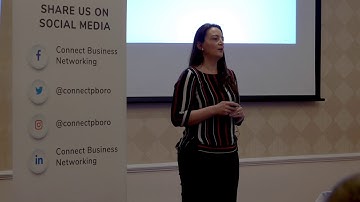 Spotlight talk at Connect Breakfast Networking - Services offered by The Little Marketing Company