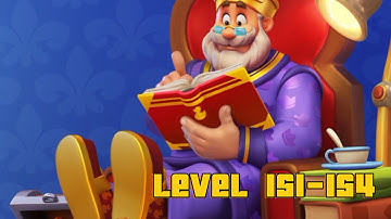 Royal Match -level 151-154#royal #royalmatch #royalgamerz