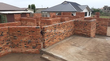 3 Bedroom Burnt Brick House Built in Accra, Ghana