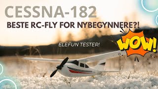 WLtoys Cessna 182 F949S ✈️ Nybegynnervennlig og klar for takeoff!