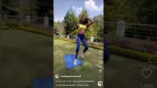 Manisha Yadav Hot Khuthu Dance Yoga Workout