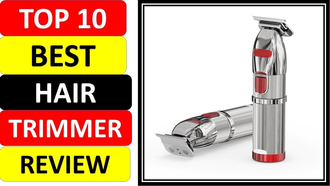 Top 10 Best Hair Trimmer Review in 2021 YouTube