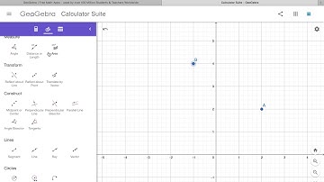How to Create a Segment on GeoGebra