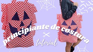 Como Hacer un Tote Bag de Halloween FACIL!