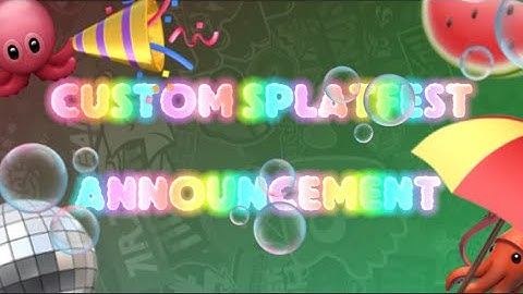 [CLOSED] Tidal Flow Inkopolis Newscast | Splatfest Announcement!!!