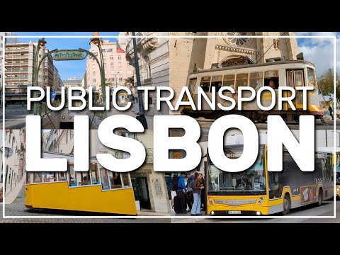 Video: Getting Around Lissabon: Guide till kollektivtrafik