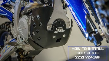 TM Designworks Extreme Skid Plate | How-To Install | 2021 Yamaha YZ450F