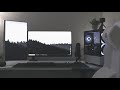 $2900 (total price including peripherals)Gaming Setup - Minimalist Black and White