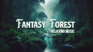 Relaxing Music & Rain Sounds - Serene Piano Tunes with Rain for Sleep Aid | Fantasy Forest