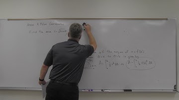 MTH 280 Sec 10.4a Areas of Polar Curves