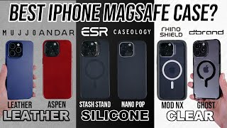 Best iPhone MagSafe Case? | Testing Out Top Magnetic Leather, Clear and Silicone iPhone 15 Cases!