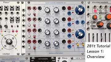 Buchla Tip Top Audio Quad Function Generator 281t Eurorack Module Tutorial Lesson 1: Overview