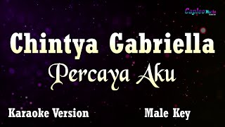 Chintya Gabriella – Percaya Aku, 'Male key' (Karaoke Version)