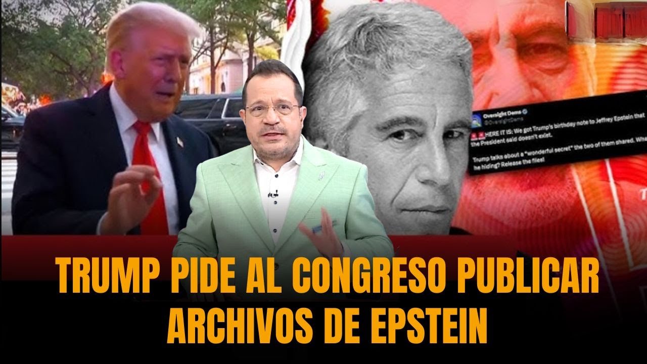 DESARMÓ A LOS DEMÓCRATAS: Trump pide al CONGRESO PUBLICAR ARCHIVOS DE ...